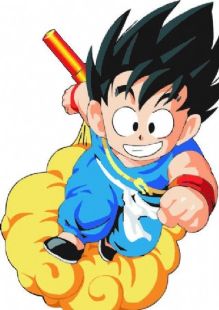 七龙珠 孙悟空 矢量图片