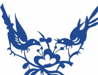 青花瓷图案 喜鹊图片