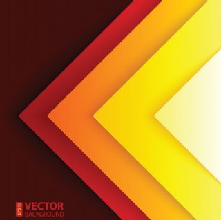 彩色渐变层叠背景图片