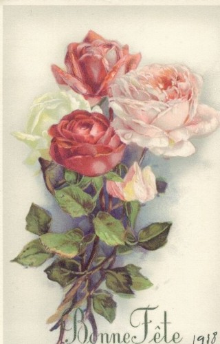 复古玫瑰花图片