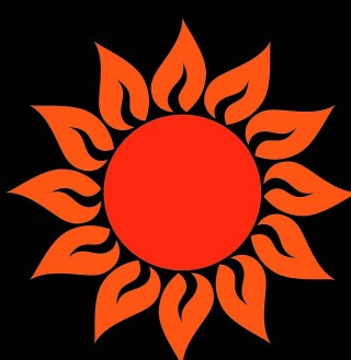 太阳矢量素材图片