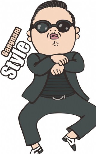 江南style鸟叔图片