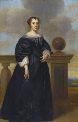 贵妇人画像图片