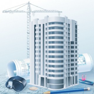 3d城市建筑工程图图片